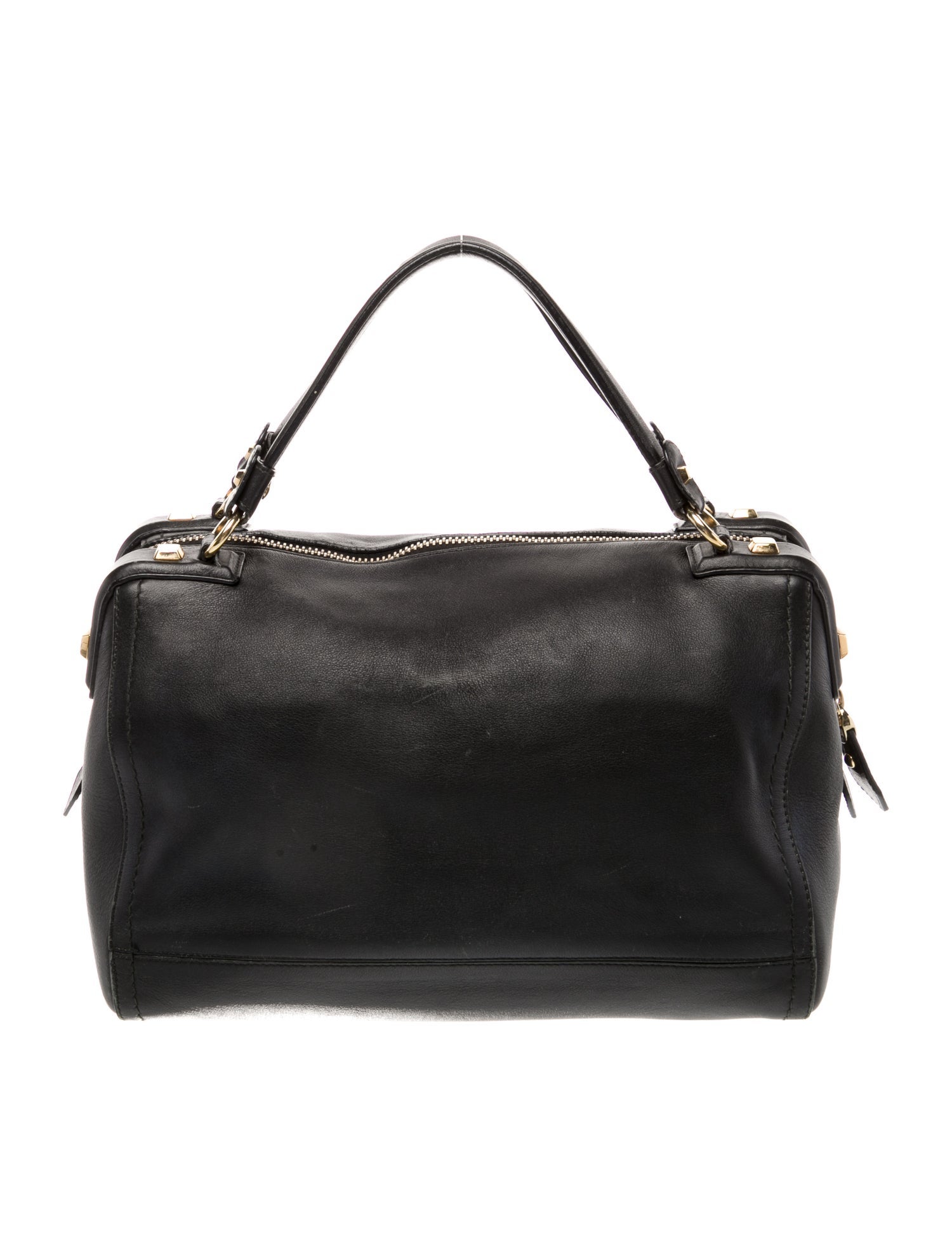 Salvatore Ferragamo Leather Top Handle Bag